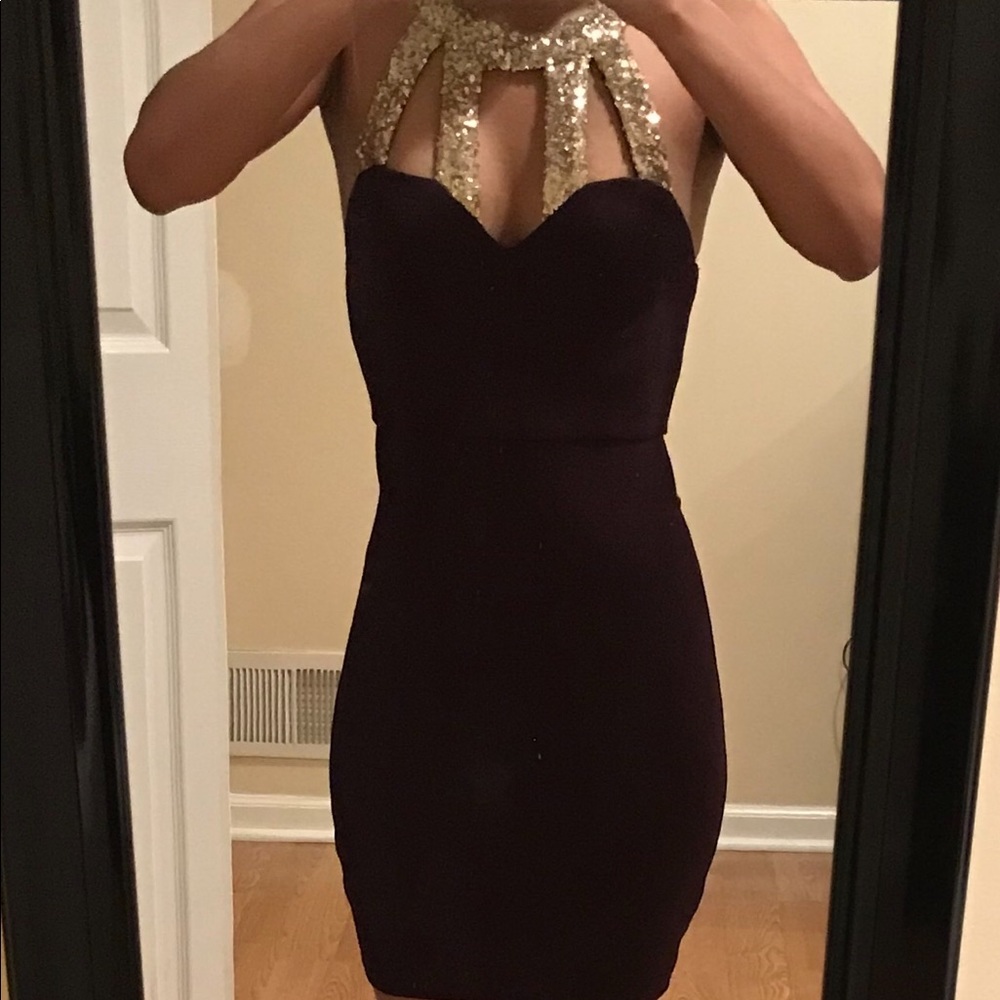 Tobi Plum Dress